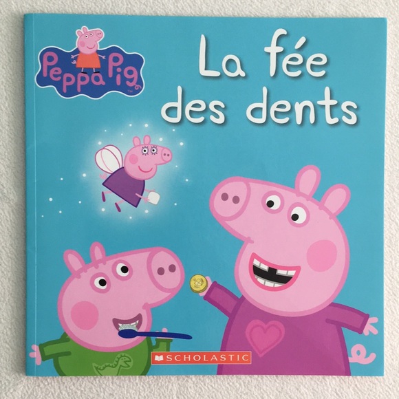“La fée des dents” French Language Peppa Pig Paperback Book 🇫🇷 - Picture 1 of 16